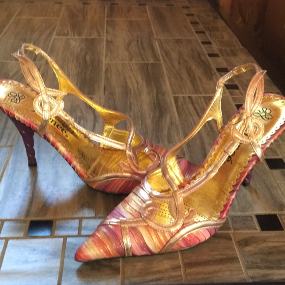 J.Renee Shoes - VTG  candy heels- J. Renee “Adel” 8